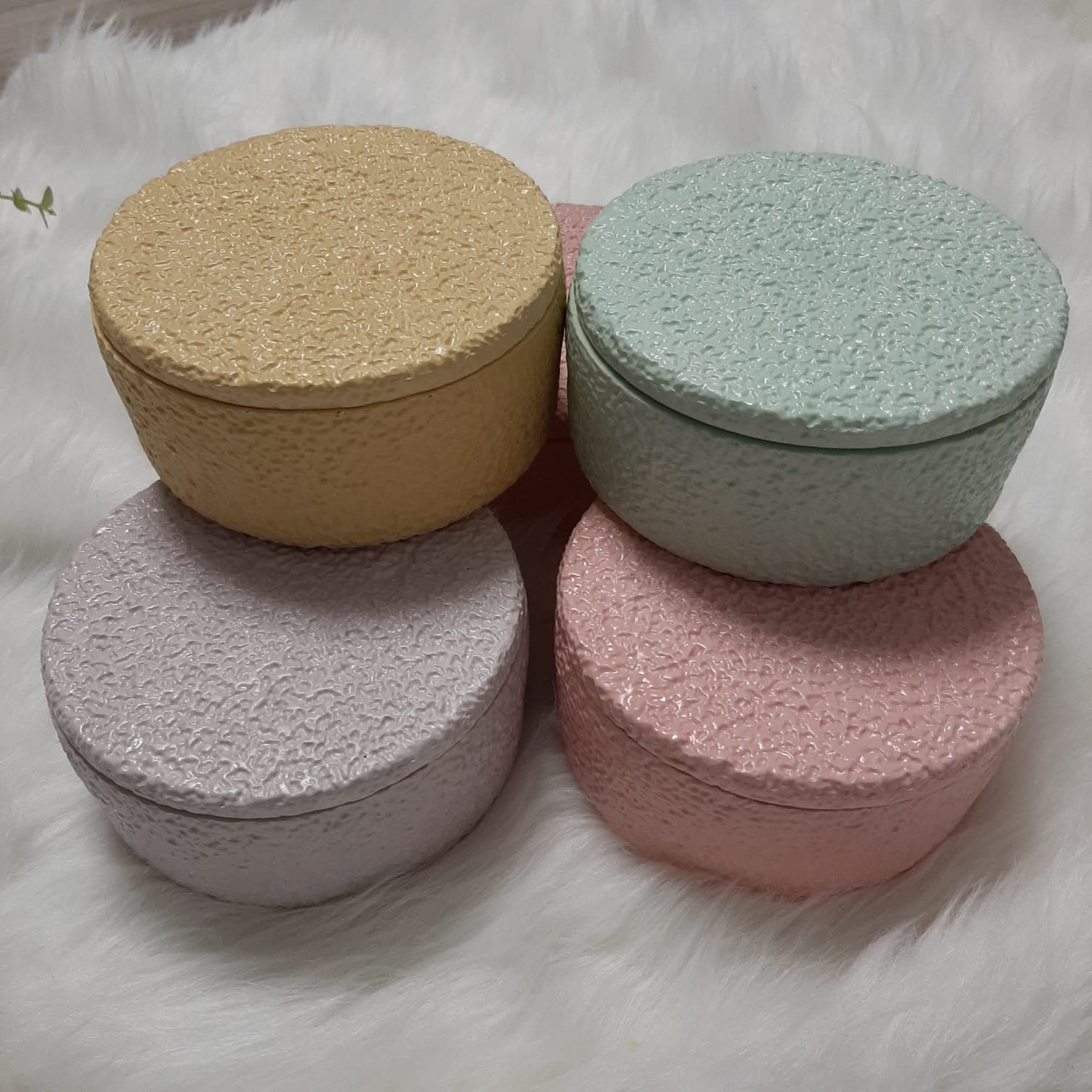 Lumânare parfumată 275g, 3 fitiluri, Banane