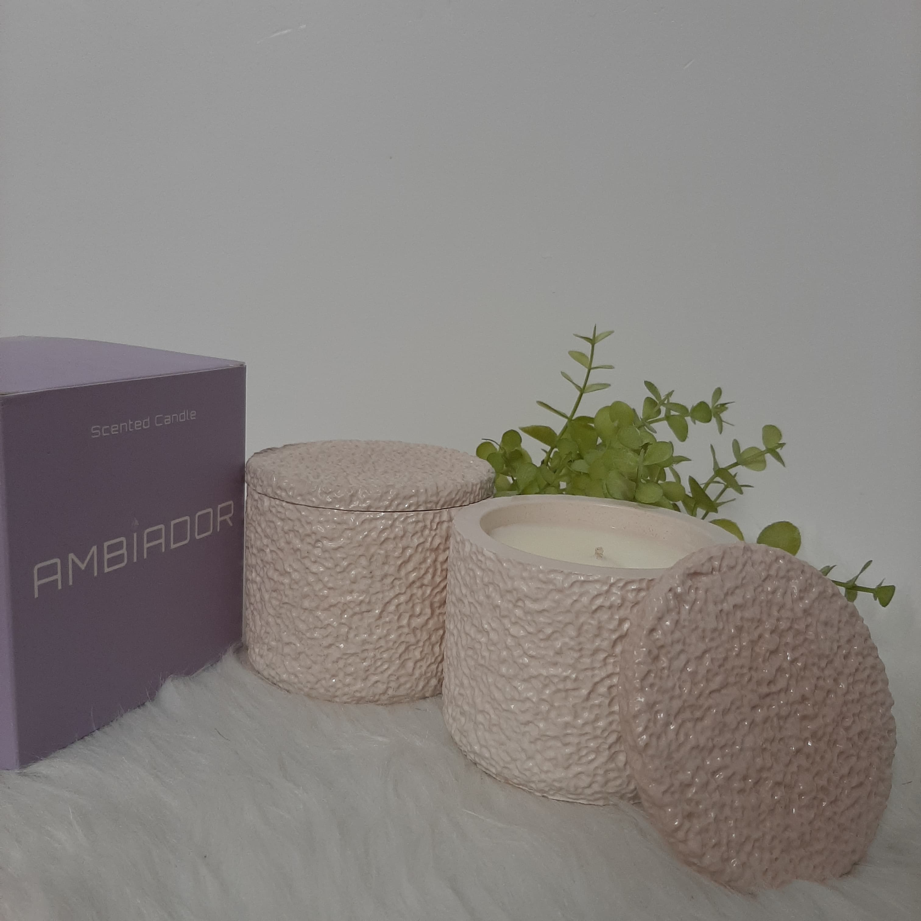 Lumânare parfumată 170g, Macarons cu ciocolată și mirodenii